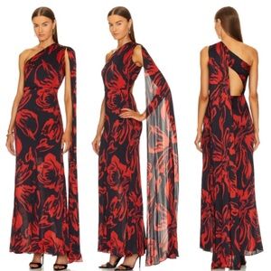 REVOLVE YAURA Adanna Gown in Ata Rodo
Print  UK SZ 8 Small